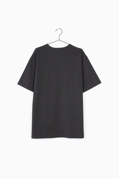 ELIAS T-SHIRT CHARCOAL - FRONT OF