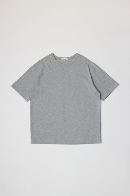 ELIAS T-SHIRT LIGHT GREY - FRONT OF