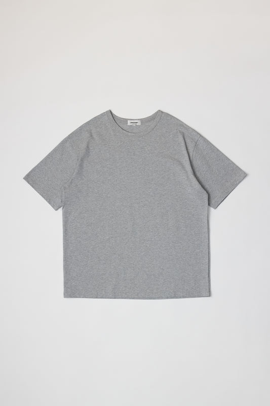 ELIAS T-SHIRT LIGHT GREY - FRONT OF