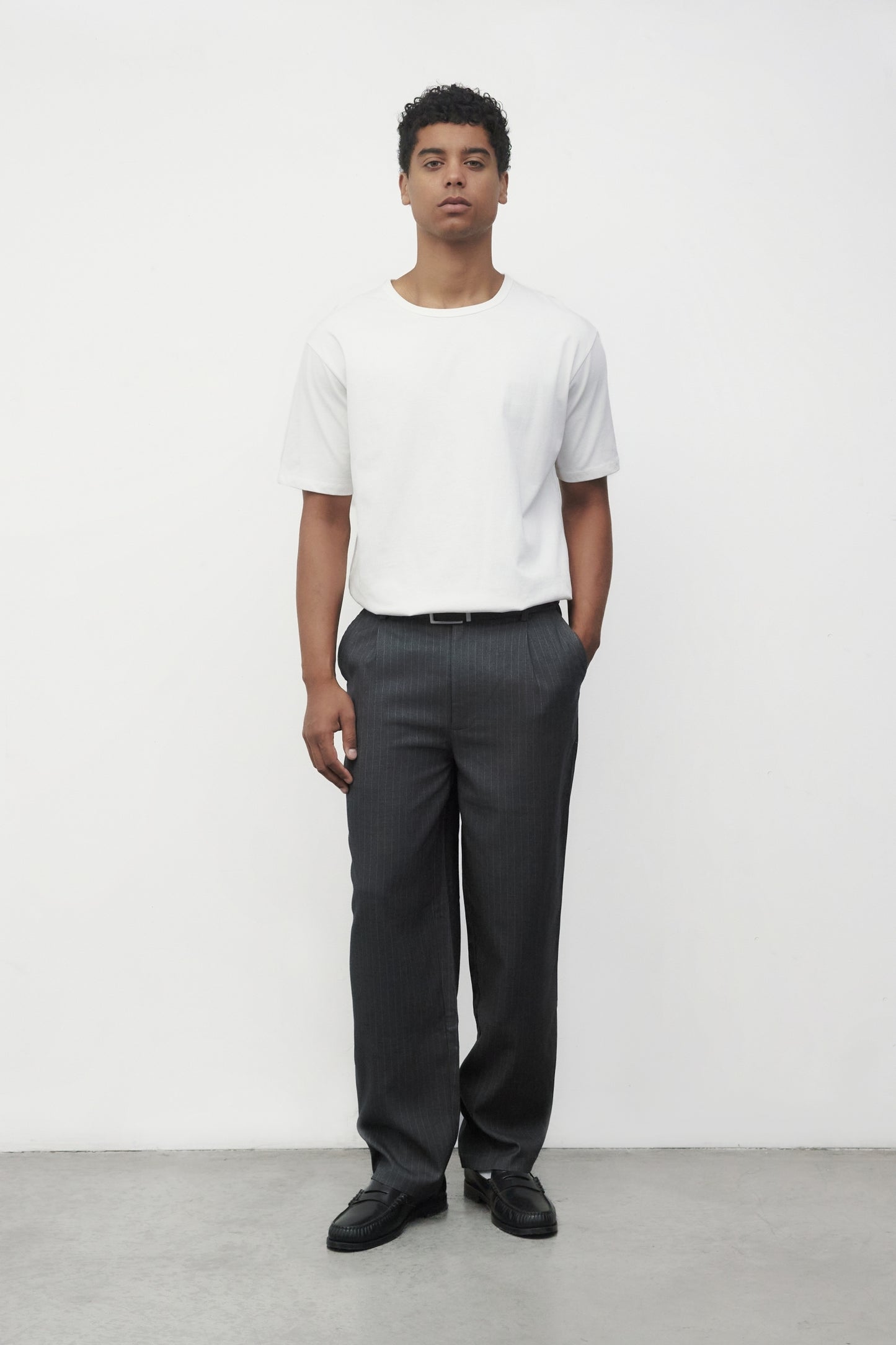 ELIAS T-SHIRT WHITE - FRONT OF