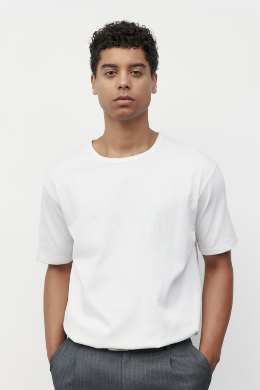 ELIAS T-SHIRT WHITE - FRONT OF