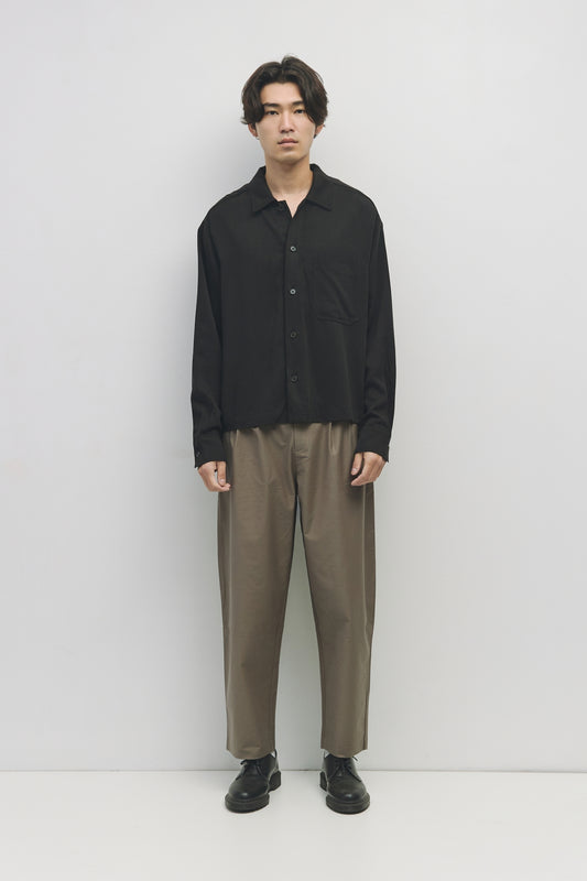 CAMISA THE MATHIEU BLACK - FRONT OF