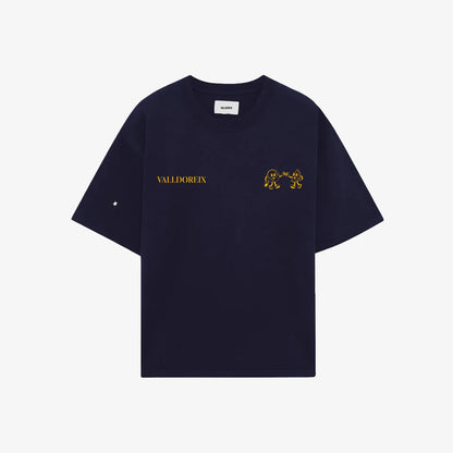 T-SHIRT TENNIS & TEQUILA BLUE NAVY - FRONT OF