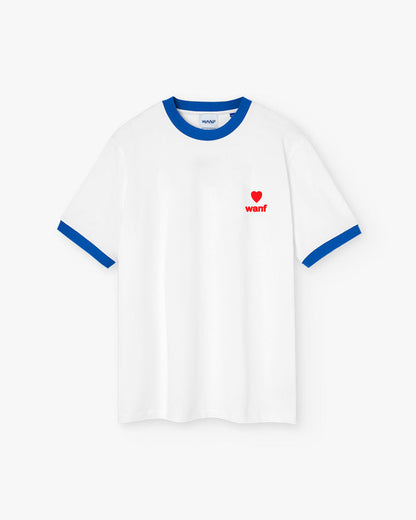 TECHNICAL WANF T-SHIRT WHITE - FRONT OF