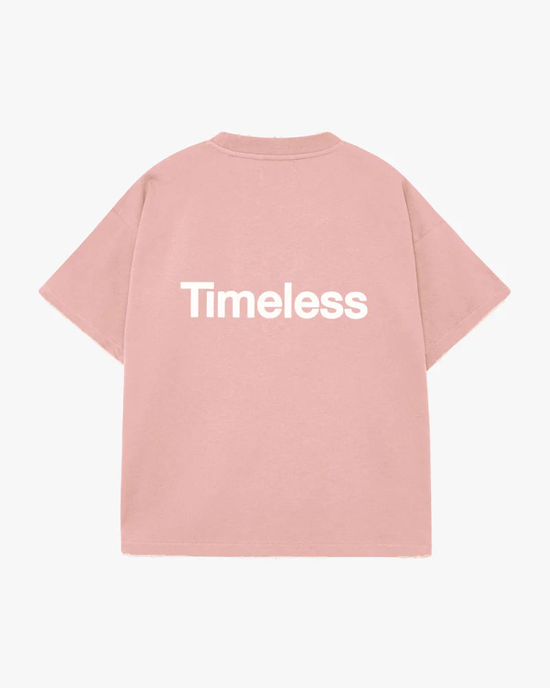 WE ARE TIMELESS BOXY T-SHIRT - FRONT OF