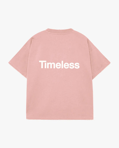 WE ARE TIMELESS BOXY T-SHIRT - FRONT OF