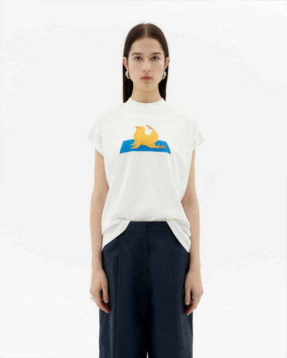 YOGUI ANIMAL VOLTA T-SHIRT - FRONT OF